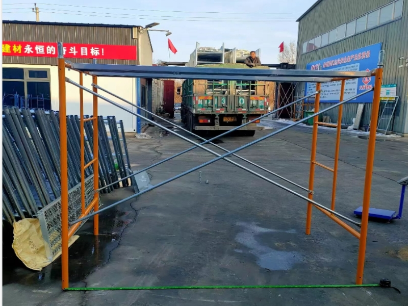 فحص شحنة السقالة النهائي (الحجم ، المظهر ، الحمل ، إلخ.)