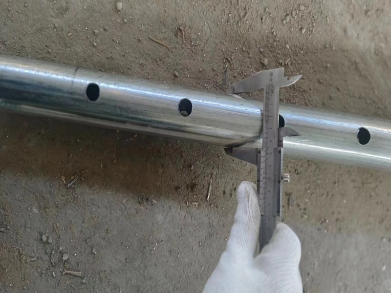 فحص شحنة السقالة النهائي (الحجم ، المظهر ، الحمل ، إلخ.)