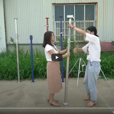 فيديو من دعامة الصلب